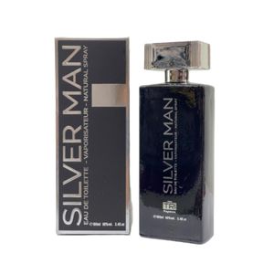ادو تویلت مردانه تی آر آی مدل sillver man حجم 100 میلی لیتر